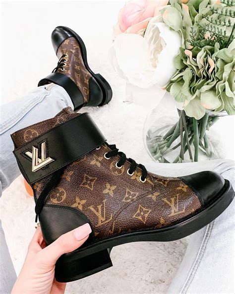 lv combat boot|louis vuitton shearling boots.